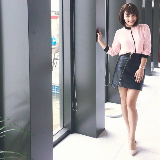 nhan sac xinh dep cua bao thanh trong song chung voi me chong