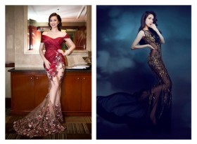 Mỹ nhân Việt nóng bỏng với mốt váy xuyên thấu