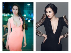 “Nóng mắt” với mốt khoe vòng một của mỹ nhân Việt