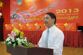 Công đoàn Dầu khí chúc Tết tại phía Nam