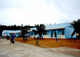 PTSC M&C trao tặng 2 công trình cộng đồng phòng tránh thiên tai