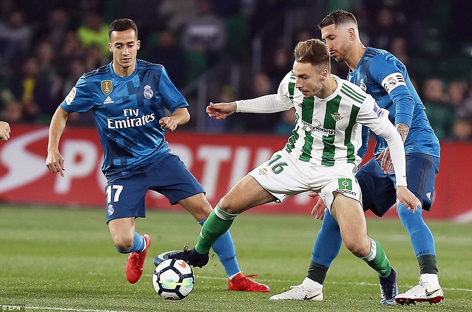 Xem trực tiếp bóng đá Betis vs Real Madrid (La Liga), 2h45 ngày 14/1