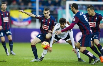 Link xem trực tiếp Valencia vs Eibar (La Liga), 19h ngày 4/1