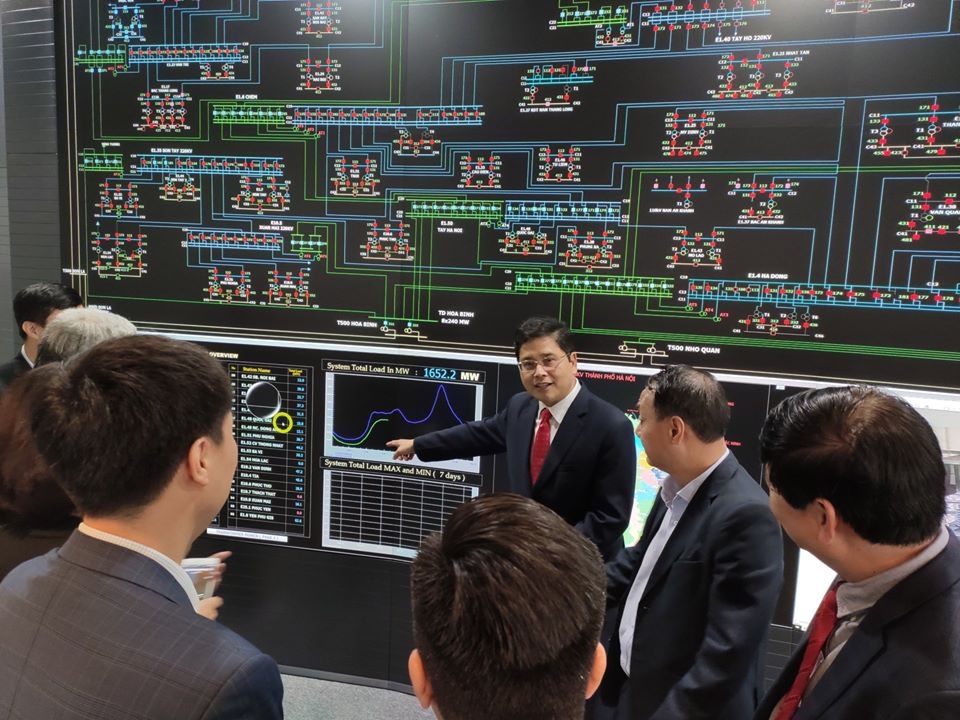 lanh dao evn kiem tra cong tac chuan bi dam bao dien tet tai evnhanoi va evnnpc