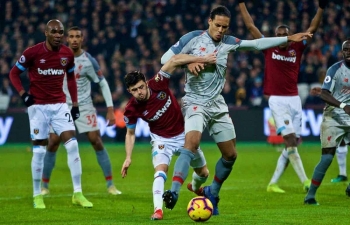 Link xem trực tiếp West Ham vs Liverpool (Ngoại hạng Anh), 2h45 ngày 30/1