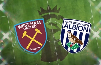 Kênh xem trực tiếp West Ham Utd vs West Brom, vòng 18 Ngoại hạng Anh 2020-2021