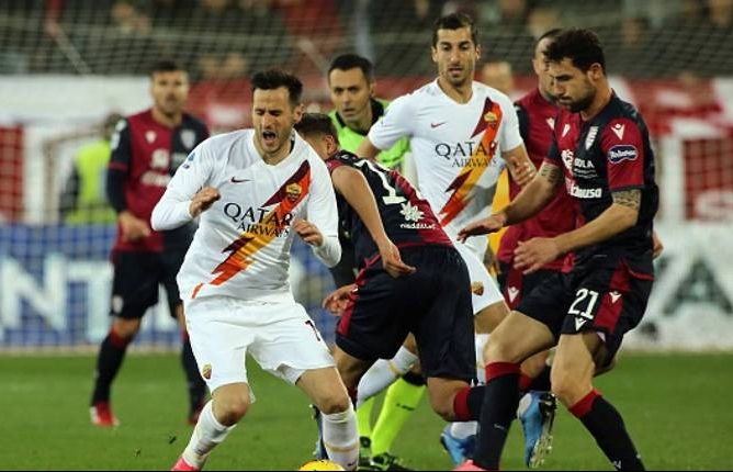 Link xem trực tiếp AS Roma vs Cagliari (Serie A), 0h ngày 17/1/2022
