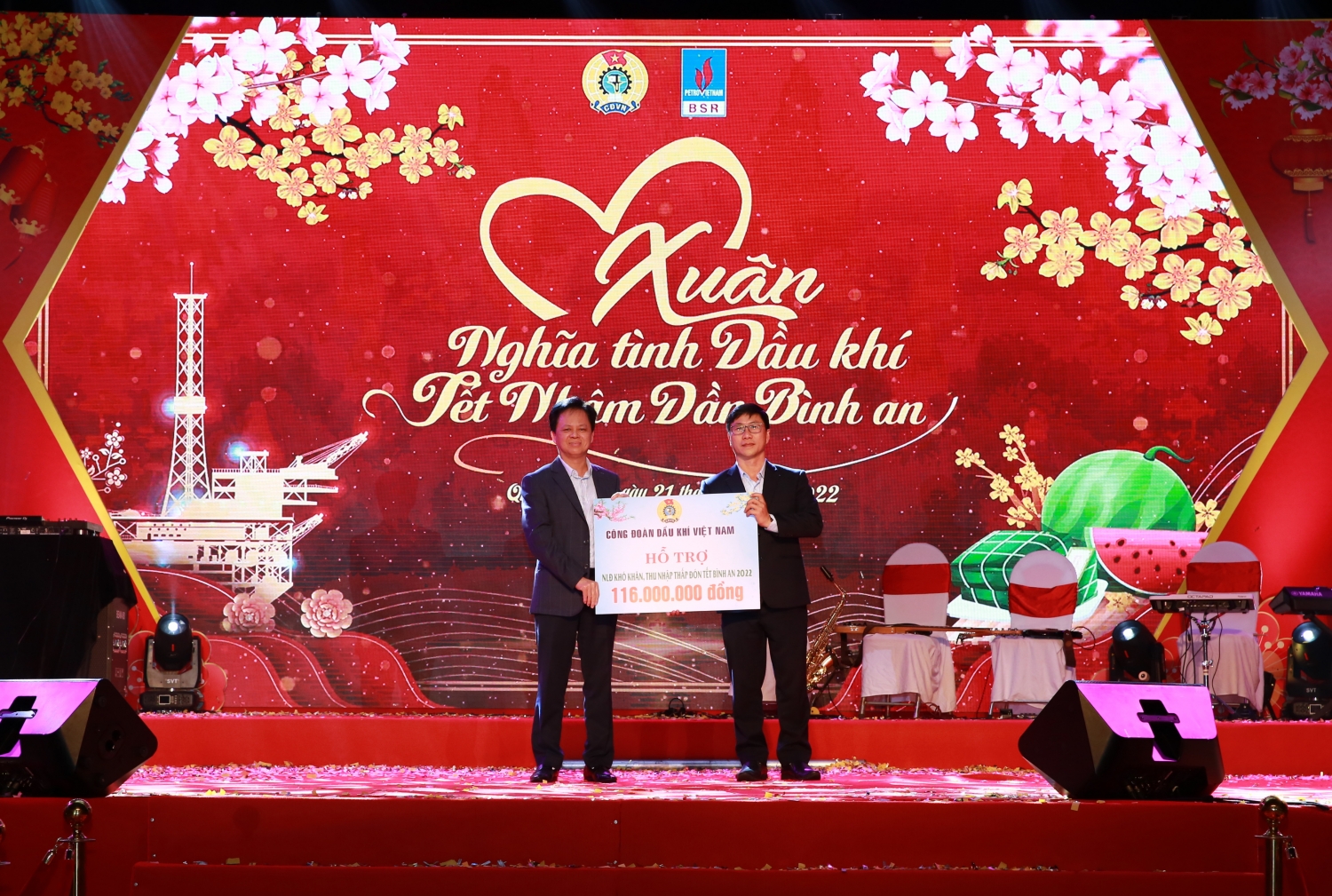 BSR tổ chức chương trình “Xuân nghĩa tình Dầu khí - Tết Nhâm Dần bình an”