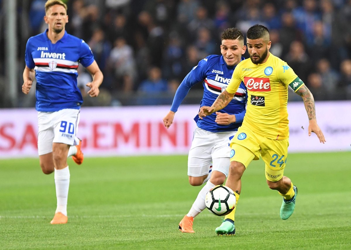 Xem trực tiếp bóng đá Napoli vs Sampdoria (VĐ Italia), 0h ngày 3/2