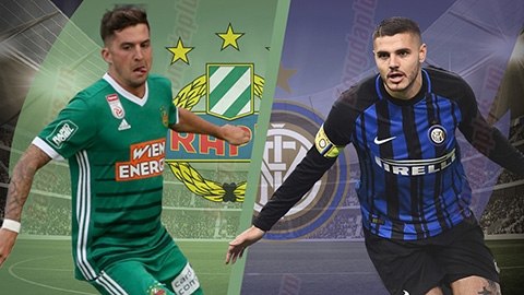 Xem trực tiếp bóng đá Rapid Wien vs Inter (Cup C2 châu Âu), 0h55 ngày 15/2 ở đâu? Xem trực tiếp bóng đá Rapid Wien vs Inter (Cup C2 châu Âu), 0h55 ngày 15/2 ở đâu?