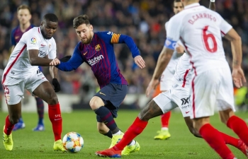 Xem trực tiếp Sevilla vs Barca (La Liga), 22h15 ngày 23/2