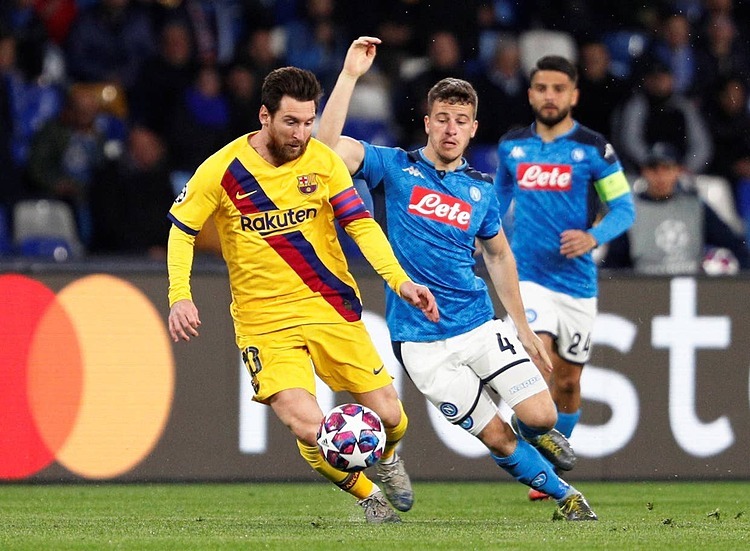 Barca cầm hòa Napoli