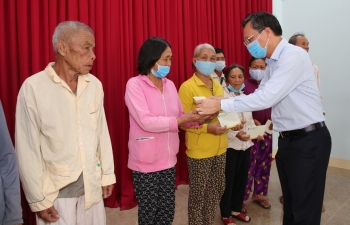 BSR trao quà Tết xuân Tân Sửu 2021 cho nhân dân tỉnh Quảng Ngãi