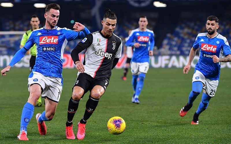 Link xem trực tiếp bóng đá Napoli vs Juventus (Serie A), 0h ngày 14/2