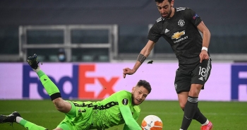 Bruno Fernandes lập cú đúp, Man Utd vùi dập tưng bừng Real Sociedad