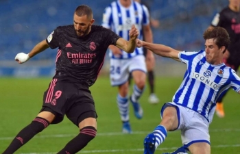 Link xem trực tiếp Real Madrid vs Real Sociedad (La Liga), 3h ngày 2/3