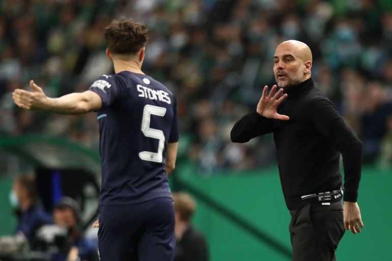 Man City bùng nổ trên sân Sporting Lisbon với chiến thắng 5 sao - 4