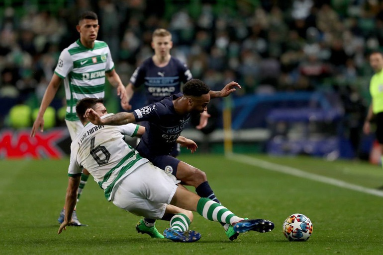Man City bùng nổ trên sân Sporting Lisbon với chiến thắng 5 sao - 3