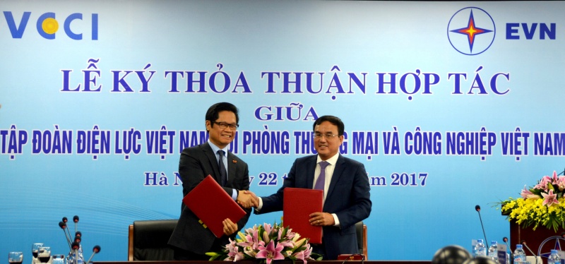 vcci va evn ky thoa thuan hop tac