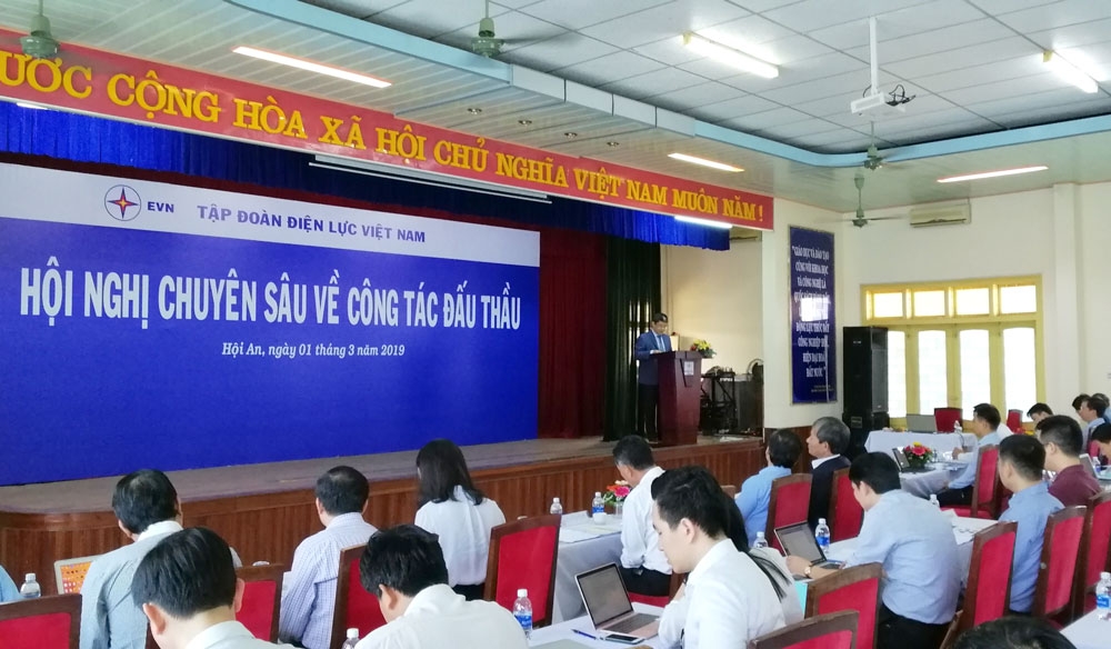 Hơn 7.400 gói thầu của EVN thực hiện qua mạng năm 2018