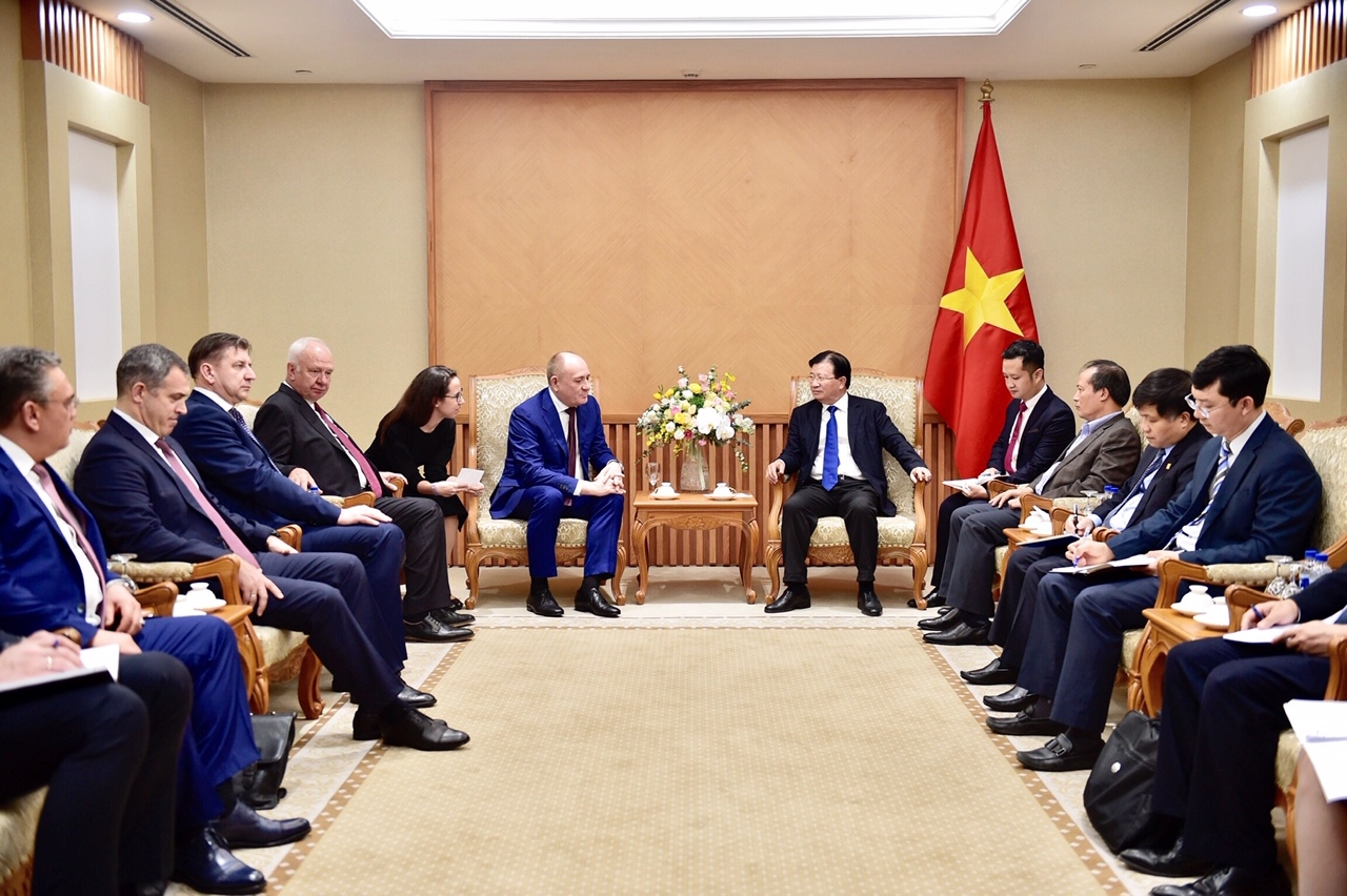 Gazprom muốn phát triển thêm các dự án đầu tư mới trong lĩnh vực dầu khí tại Việt Nam