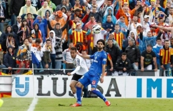 Xem trực tiếp bóng đá Valencia vs Getafe (La Liga), 0h30 ngày 18/3