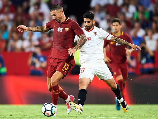 Xem trực tiếp Sevilla vs Roma (Cup C2 Châu Âu), 0h55 ngày 13/3
