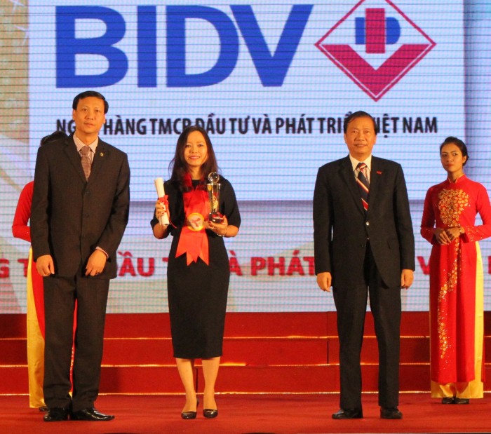 BIDV được vinh danh Thương hiệu mạnh Việt Nam tin nhap 20160411193153