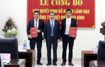 Bổ nhiệm lãnh đạo Công ty Nhiệt điện Thái Bình