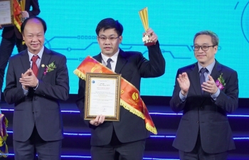 Phần mềm thu thập dữ liệu đo đếm của EVNICT đón nhận danh hiệu Sao khuê 2019