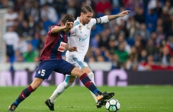 Link xem trực tiếp Real Madrid vs Eibar (La Liga), 21h15 ngày 3/4