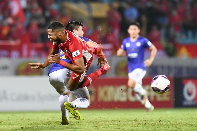 CLB Hà Nội 0-1 CLB Viettel: Trọng Hoàng ghi bàn, Quang Hải kém duyên - 10