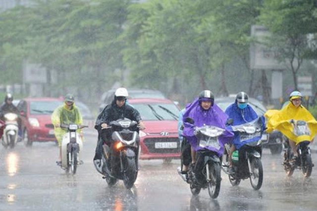 Bắc Bộ chuyển lạnh, có mưa rào và giông - 1