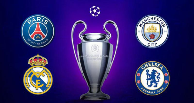 PSG đụng độ Man City, Real Madrid đại chiến Chelsea ở bán kết - 1