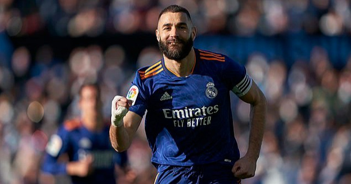 Benzema lập cú đúp, Real Madrid bỏ xa đội nhì bảng đến 12 điểm