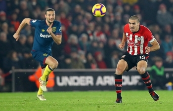 Xem trực tiếp bóng đá West Ham vs Southampton (Ngoại hạng Anh), 21h ngày 4/5