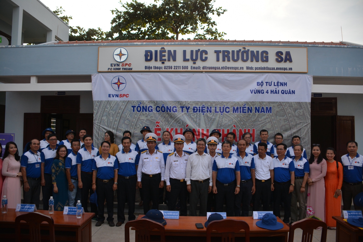 EVN khánh thành Văn phòng trụ sở làm việc của Điện lực Trường Sa