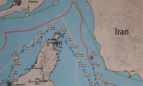 iran cong bo ban do noi ban roi may bay khong nguoi lai my