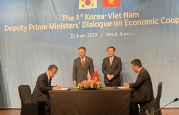 Hoạt động của đoàn công tác Petrovietnam tại Seoul, Hàn Quốc