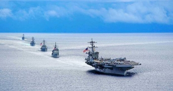Ba tàu sân bay Mỹ phô diễn sức mạnh ở Thái Bình Dương, “nắn gân” Trung Quốc