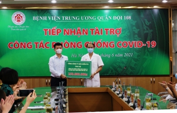 Bảo hiểm PVI ủng hộ chương trình phòng chống Covid-19 tại các bệnh viện và địa phương