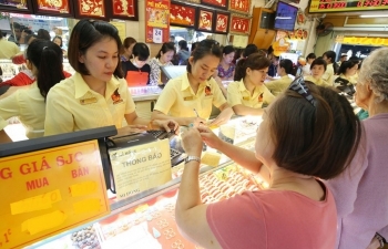 Giá vàng chốt phiên 13/10: Giá vàng SJC tăng nhẹ