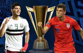 Link xem trực tiếp bóng đá Mỹ vs Mexico (CK Concacaf), 8h ngày 8/7