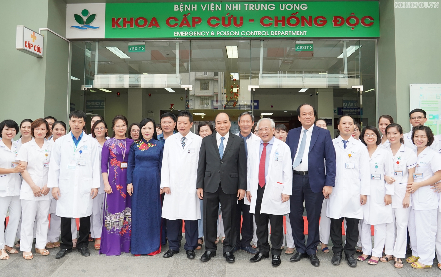 Thủ tướng: Bệnh viện Nhi Trung ương là chỗ dựa cho hệ thống nhi khoa toàn quốc