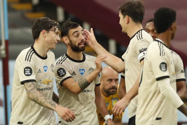 Aston Villa 0-3 Man Utd: Fernandes, Greenwood và Pogba lập công