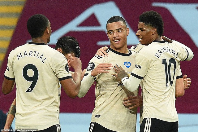 Aston Villa 0-3 Man Utd: Fernandes, Greenwood và Pogba lập công