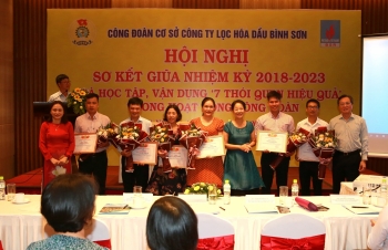Công đoàn BSR tổ chức Hội nghị sơ kết giữa nhiệm kỳ 2018-2023