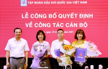 Petrovietnam bổ nhiệm lãnh đạo các ban Tập đoàn