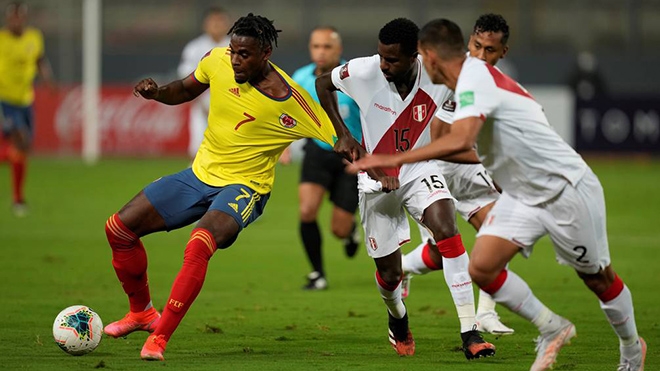Link xem trực tiếp Colombia vs Peru (Copa America 2021), 7h ngày 10/7