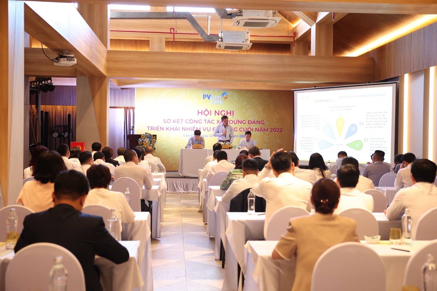 PVcomBank tổ chức Hội nghị sơ kết công tác xây dựng Đảng, hoạt động kinh doanh 6 tháng đầu năm